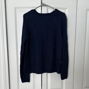 Navy Blue Gap Scoop Sweater